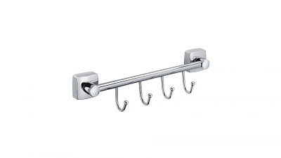 Планка 4 крючка FIXSEN Kvadro (FX-61305В-4) 400_400_2896801
